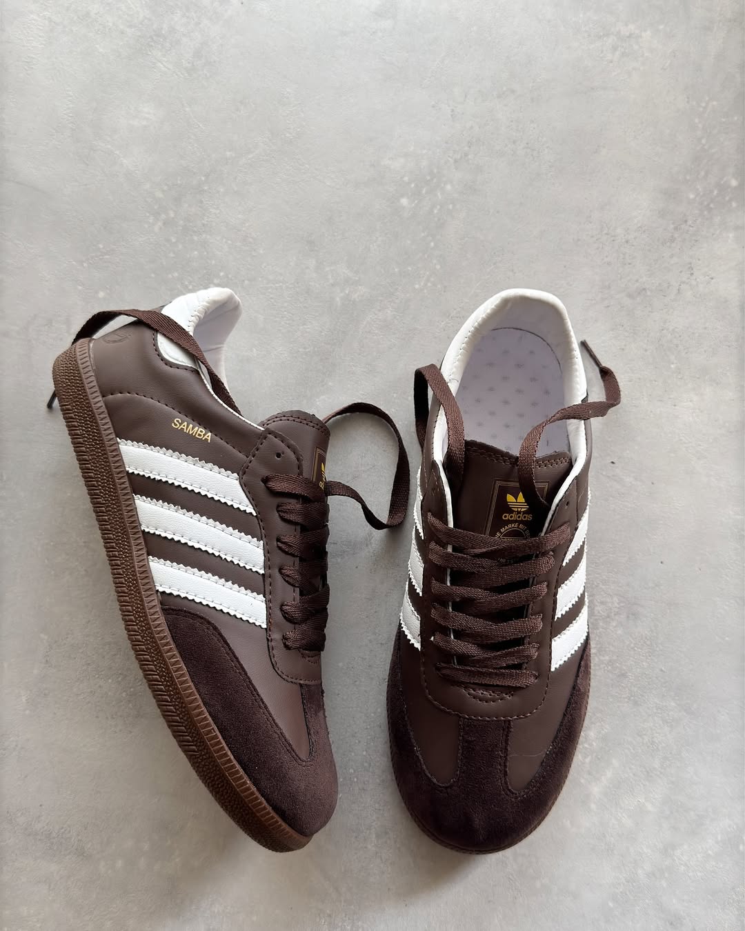 آدیداس سامبا قهوه ای